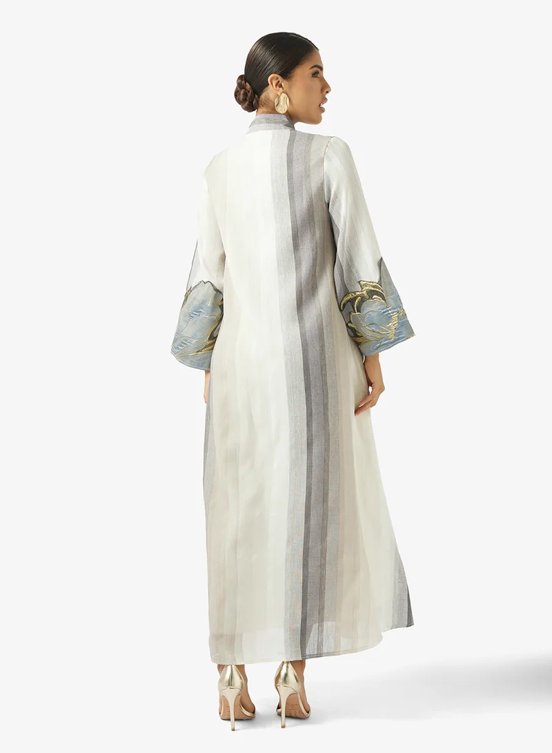 خزانة Floral Print Jalabiya